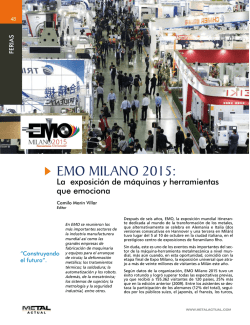 Ferias: Emo Milano 2015