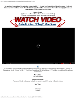 ())) (Watch) Los Paracaidistas (Movie) (Online) (Free