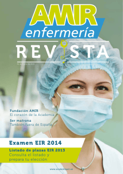 AMIR Enfermería Revista - 31 de Enero de 2015
