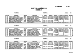 SÉPTIMO CONTADOR PÚBLICO PERIODO 2015-2