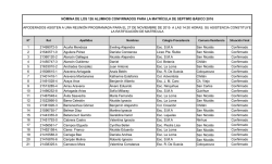 Admisión 2016 SÉPTIMO BÁSICO