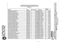n&oacute;mina remuneraciones azogues - Universidad Cat&oacute;lica de Azogues
