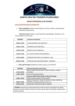 SANTA CRUZ DE TENERIFE-PLENILUNIO: