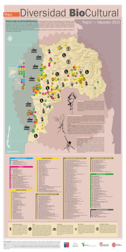 Región de Valparaíso 2015 - Biocultural Diversity and Territories