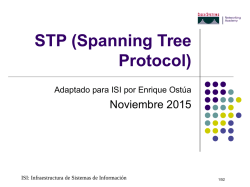 Lab 4: Parte 1 - STP (Spanning Tree Protocol)