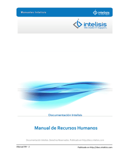 Manual de Recursos Humanos - Inicio