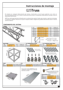 Instrucciones de Montaje