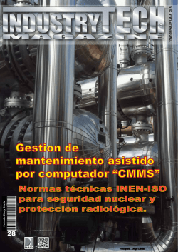 Gestion de mantenimiento asistido por computador “CMMS”