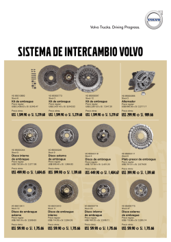 SISTEMA DE INTERCAMBIO VOLVO