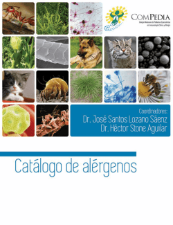 Catálogo de Alérgenos