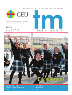 Número 8 - abril 2015 - Colegio CEU San Pablo Sevilla