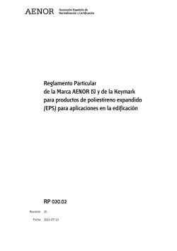 RP 20.02 – Productos de Poliestireno Expandido (EPS).