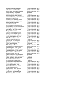 desde Vicente hasta Zurita