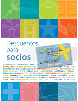 Descuentos para - Federación Española de Familias Numerosas