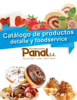 Catálogo de productos Catálogo de productos