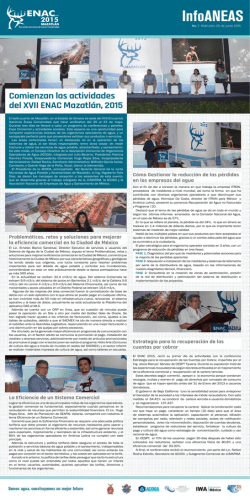 Comienzan las actividades del XVII ENAC Mazatlán, 2015