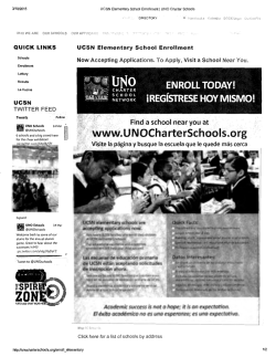 UNO Charter School - Equip for Equality