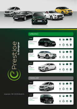 Flota Prestige de Europcar pdf