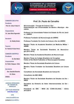 Prof. Dr. Paulo de Carvalho