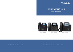 WILDIX WP4X0 2015