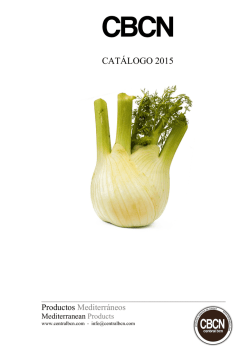 CATÁLOGO 2015