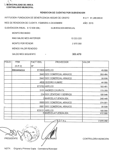 l. MUNICIPALIDAD DE ARICA CONTRALARIO MUNICIPAL