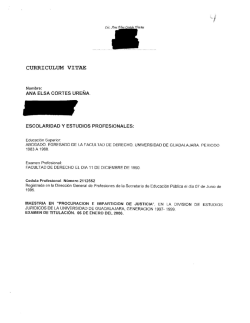 ANA ELSA CORT&Eacute;S URE&Ntilde;A - Congreso del Estado de Jalisco