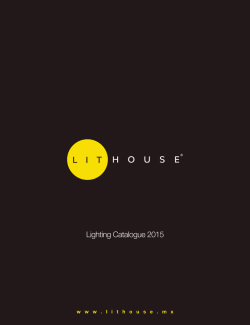Lighting Catalogue 2015