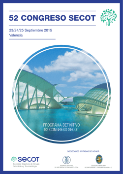 52 CONGRESO SECOT