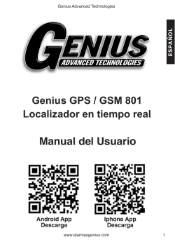 Genius Tracker GPS-GSM G-801