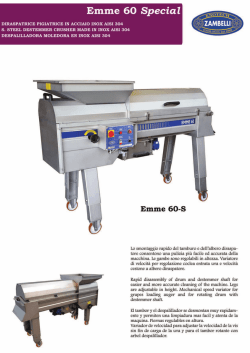Emme 60 Special - Zambelli Enotech