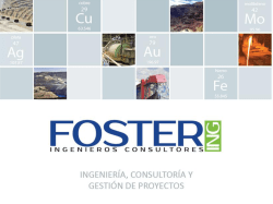 Presentación de PowerPoint - Foster ING Ingenieros consultores