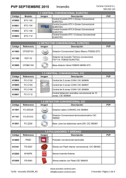 CATALOGO - INCENDIO 201509_R3