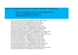 listado de referencias para pagos en sucursal santander, convenio