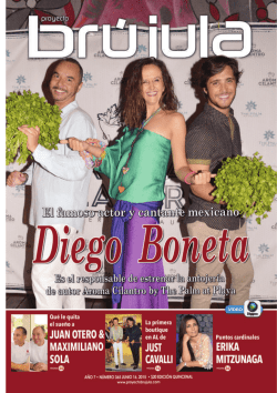 15 de Junio 2015 - Revista Proyecto Brújula