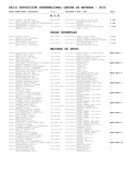 calificaciones - natres perros