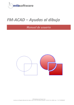 FM-ACAD – Ayudas al dibujo - MTB Software. Compartir para