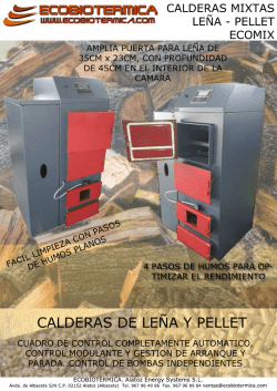 Descargar Catalogo en pdf - calderas de biomasa Ecobiotermica