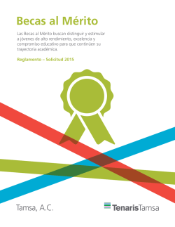 Becas al Mérito
