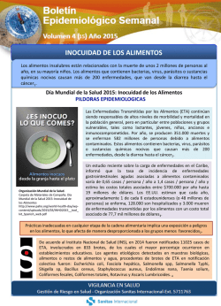 Inocuidad de los Alimentos