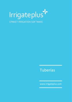 Tuberías - ¿Qué es Irrigate Plus?