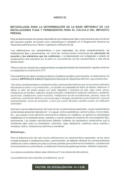 Factor de Oficialización