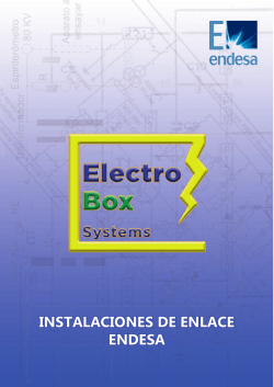 INSTALACIONES DE ENLACE ENDESA
