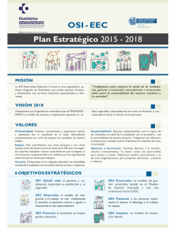 Plan Estratégico 2015-2018