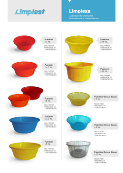 original catalogo limplast 2015