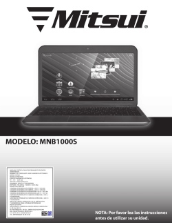 MNB1000S_User_Manual - Diamond Electronics