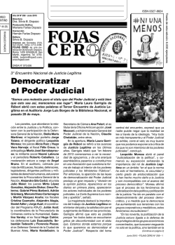 Democratizar el Poder Judicial