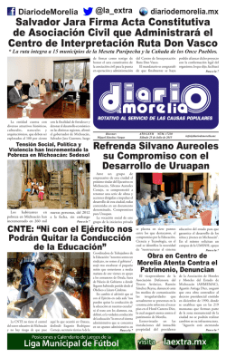 Salvador Jara Firma Acta Constitutiva de Asociación Civil