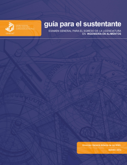 Gu&iacute;a de examen - Facultad de Ciencias Qu&iacute;micas