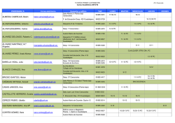 Tutorías 1er cuatrimestre